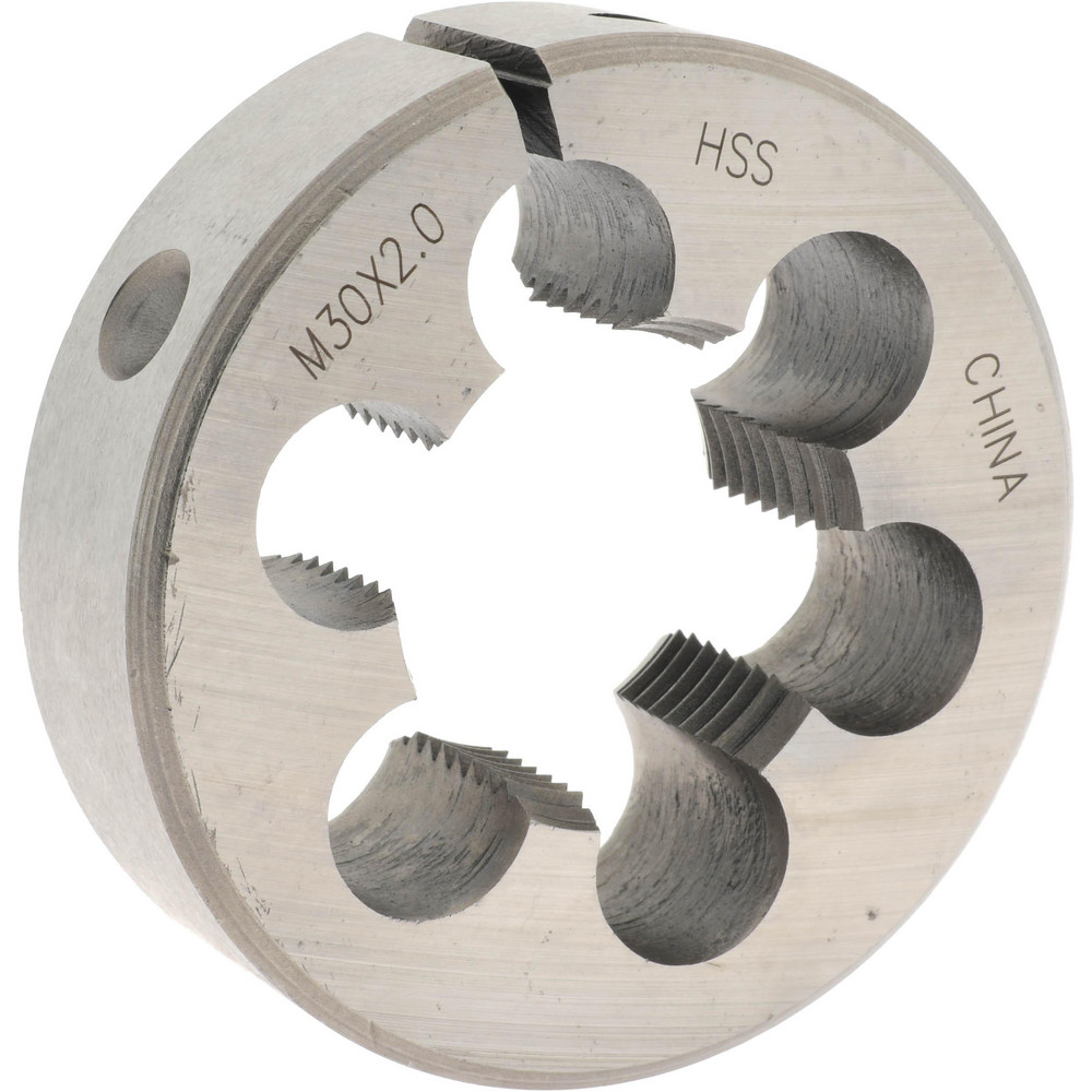 Round Die: M30x2, High Speed Steel