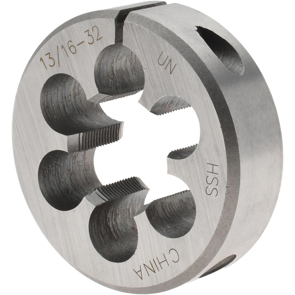 Round Die: 13/16-32, 2" OD, High Speed Steel