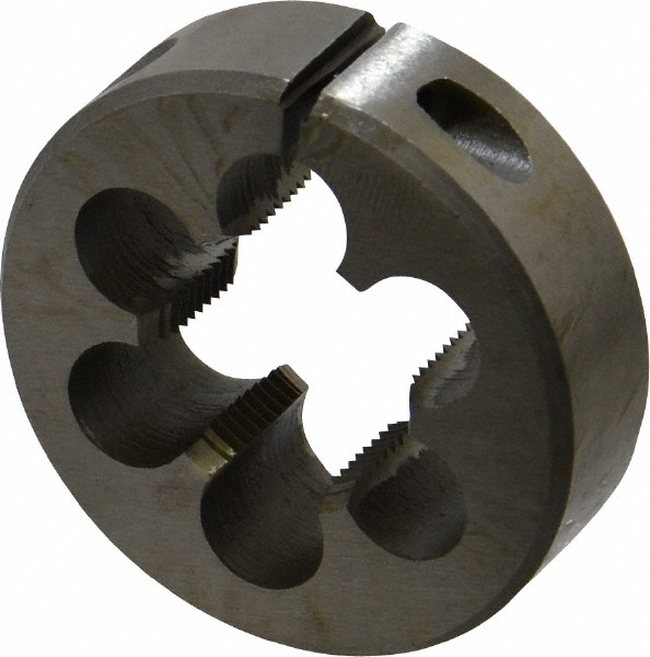 Round Die: 7/8-20, 2" OD, High Speed Steel