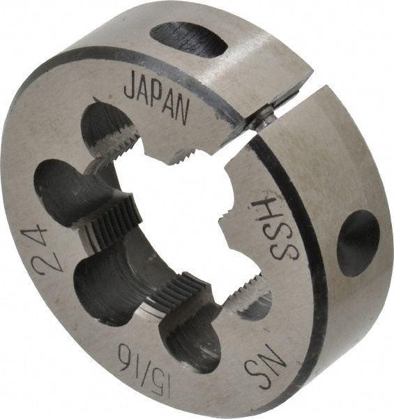 Value Collection 84038842 Round Die: 15/16-24, 2" OD, High Speed Steel Image