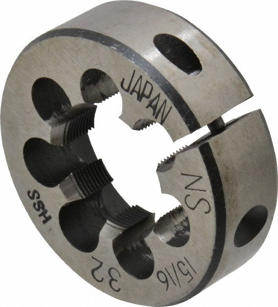 Value Collection 315-1336 15/16-32 UNS High Speed Steel Round Adjustable Die Image