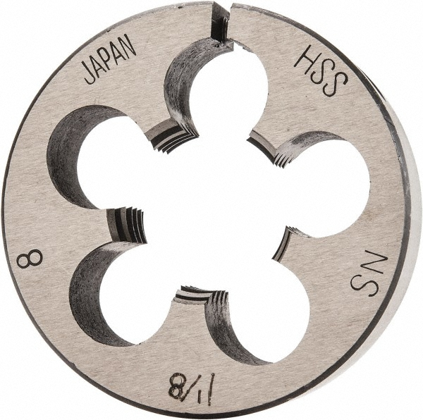 Value Collection 315-1520 1-1/8 - 8 High Speed Steel Round Adjustable Die Image