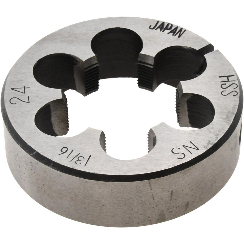 Round Die: 1-3/16-24, High Speed Steel
