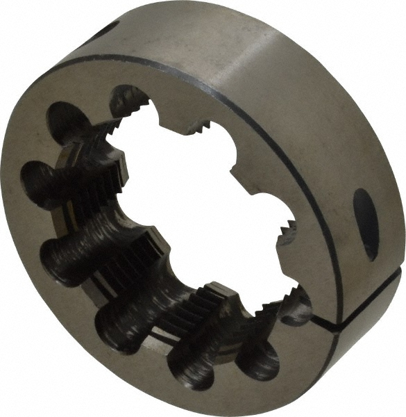 Round Die: 2-10, 3" OD, High Speed Steel