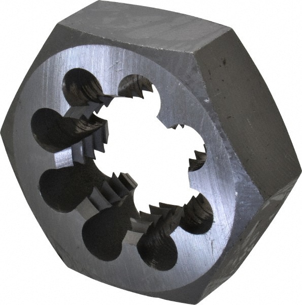 Value Collection 365-2004 Hex Rethreading Die: 2 - 4-1/2 Thread, Right Hand, Carbon Steel Image