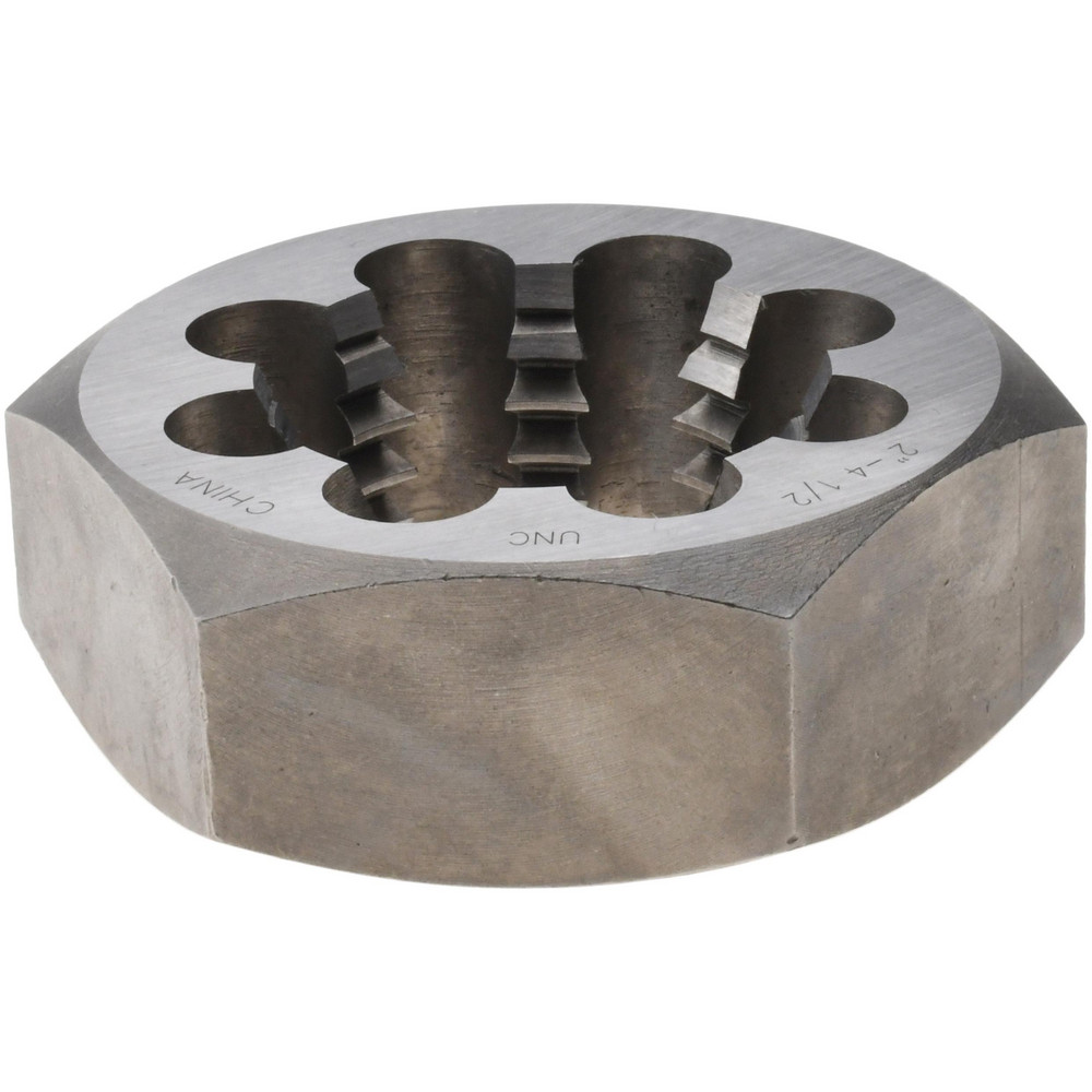 Hand Rethreading Die Sets Value Collection - Hex Rethreading Die: 2-4-1/2, Right Hand, Carbon ...