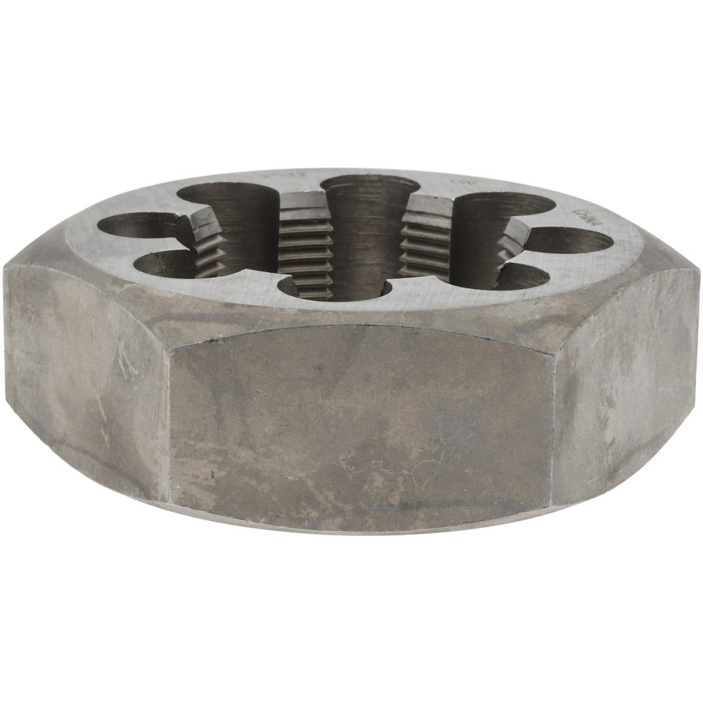 Value Collection - Hex Rethreading Die: 2-12, Right Hand, Carbon Steel ...