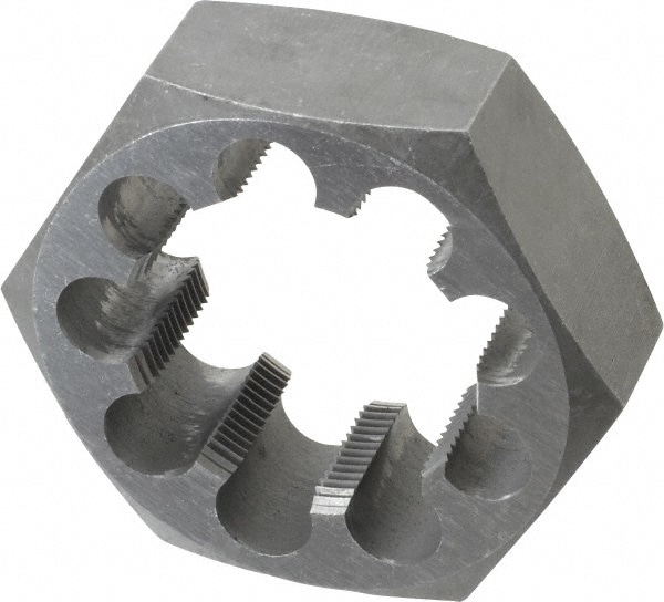 Value Collection 365-2166 Hex Rethreading Die: 2-1/4 - 12 Thread, Right Hand, Carbon Steel Image