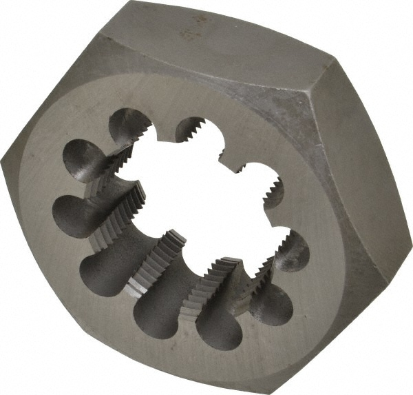 Value Collection 365-2325 Hex Rethreading Die: 2-1/2 - 8 Thread, Right Hand, Carbon Steel Image