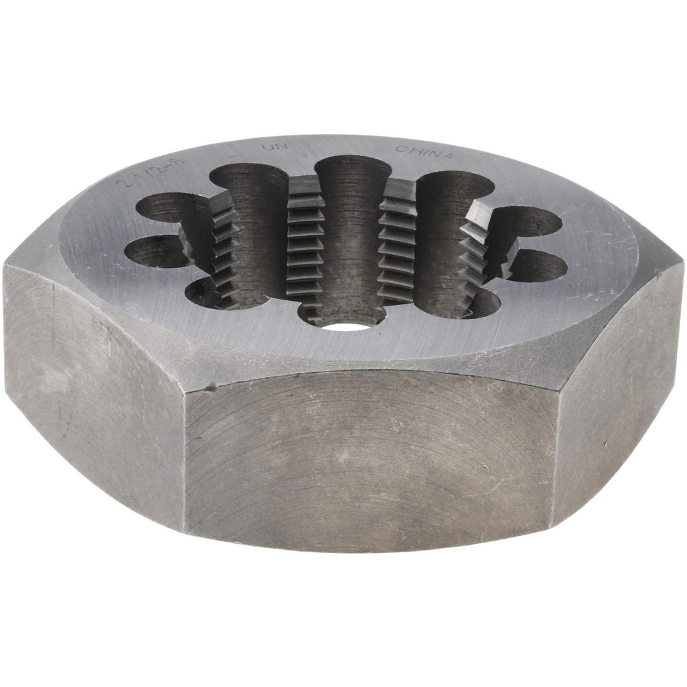 Value Collection - Hex Rethreading Die: 2-1/2-8, Right Hand, Carbon ...