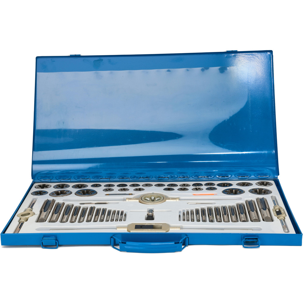 Tap & Die Set: #4-40 to 1-14 Taps, NPT, UNC & UNF