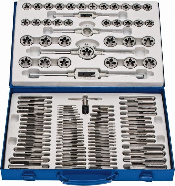 unc tap and die set 45pcs by US Pro tools AT223 unf AF imperial 