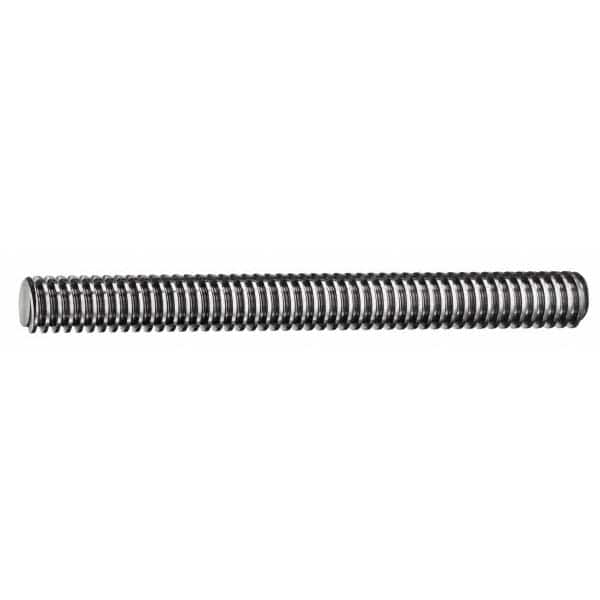 304014-3-LH 1/2-10 x 36 inch 1 start Acme threaded rod for lead screw LEFT HAND 