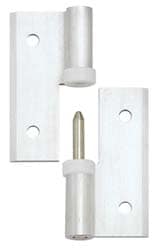 Sugatsune HG-CV65NR Aluminum Cabinet Hinge: 2-3/8" Wide, 9/64" Thick Image