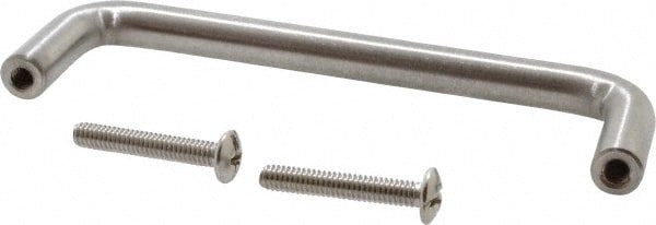 5/16" Handle Diam, Satin Finish Stainless Steel Drawer Pull