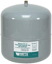 Watts 66608 6.0 Gallon Capacity, 15 Gallon Tank, 16 Inch Diameter, 20-13/16 Inch High, 1/2 Inch Port, Expansion Tank 