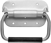 4-3/4" Wide Plate x 2-3/4" High Plate, 4-3/8" Bail ID, Spring Loaded Chest Handle