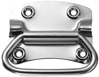 3.62" Wide Plate x 3" High Plate, 3-1/2" Bail ID, Chest Handle