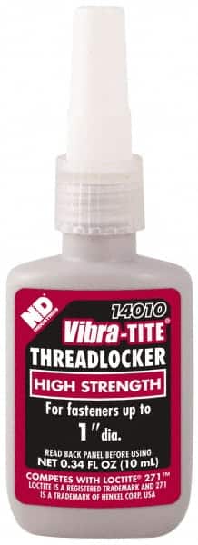 Threadlocker: Red, Liquid, 10 mL, Bottle