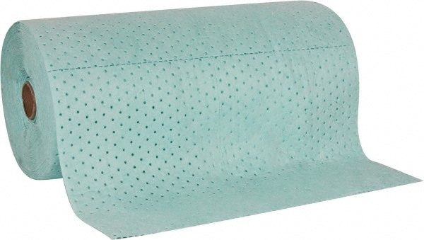 PRO-SAFE CEP-UER150 Sorbent Pad: Hazmat & Universal Use, 30" Wide, 150 Long, 58 gal, Green Image