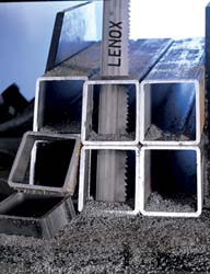 Welded Bandsaw Blade: 10' Long x 1" Wide x 5 to 8 TPI - Bi-Metal, Toothed, Milled & Variable Edge, Variable Pitch