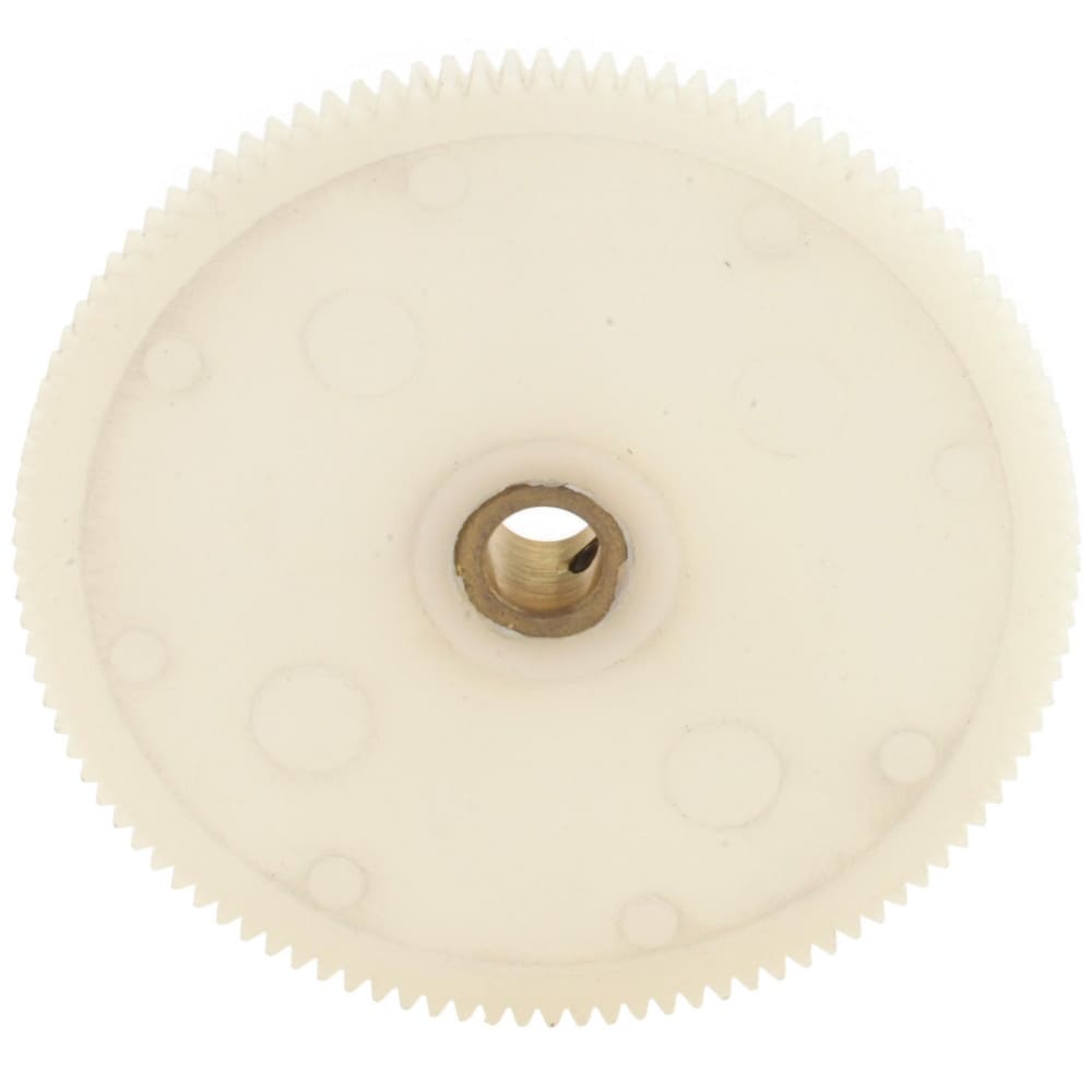 Spur Gear: 108 Teeth, 1/4" Bore Dia