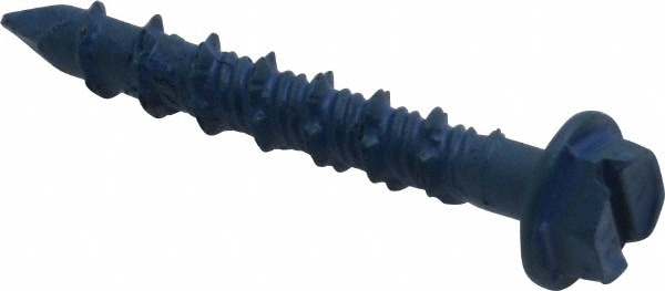 Red Head 3139407 3/16" Diam, 1-1/4" Length Under Head, Hex Drive, Concrete Screw & Masonry Fastener 