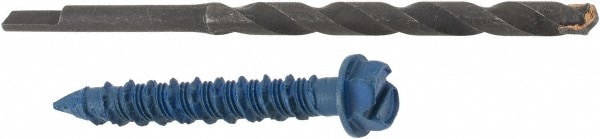 Red Head 3155407 Concrete & Masonry Screw: 1/4" Dia, 1-3/4" OAL 