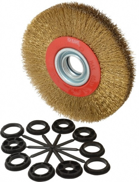 Value Collection S04064655 Wheel Brush: 7" Wheel Dia, Crimped Image