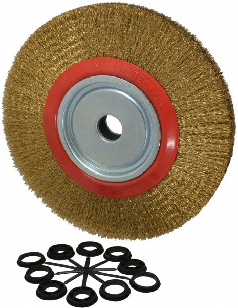 Value Collection S04064713 Wheel Brush: 12" Wheel Dia, Crimped Image