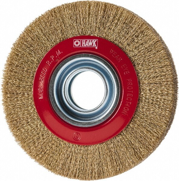 Value Collection S04064911 Wheel Brush: 6" Wheel Dia, Crimped Image