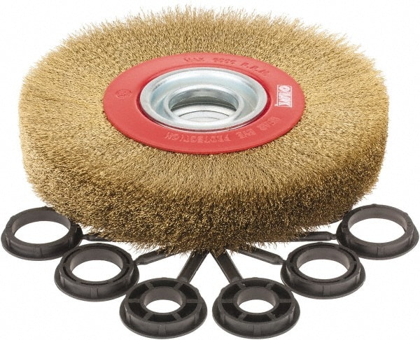 Value Collection S04064937 Wheel Brush: 7" Wheel Dia, Crimped Image