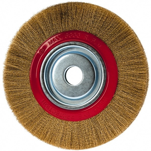 Value Collection S04064978 Wheel Brush: 10" Wheel Dia, Crimped Image