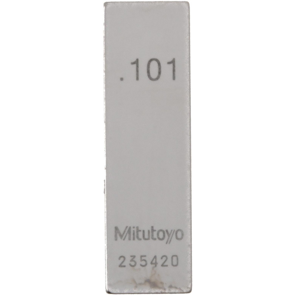 Rectangle Steel Gage Block: 0.101", Grade AS-1