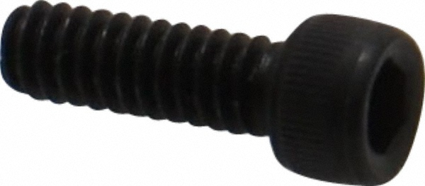 Value Collection 581079PR Hex Head Cap Screw: #3-48 x 5/16", Alloy Steel, Black Oxide Finish Image