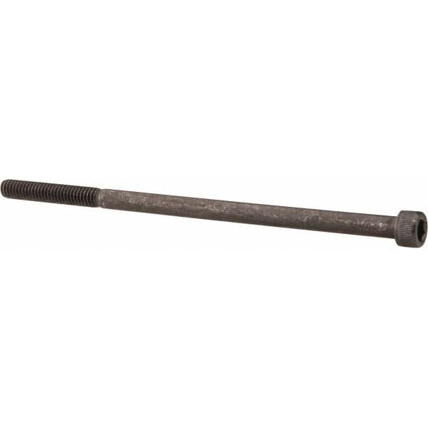 Value Collection 581112PR Hex Head Cap Screw: #8-32 x 3-1/2", Alloy Steel, Black Oxide Finish Image