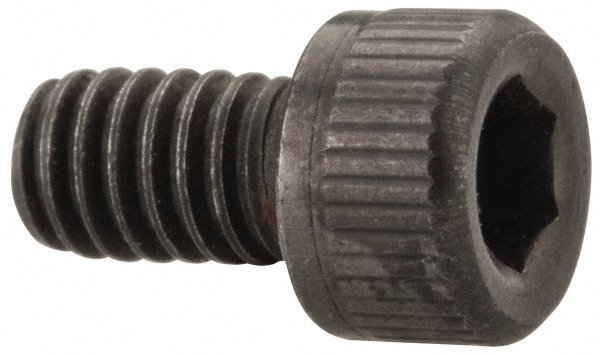 Value Collection 581140PR Hex Head Cap Screw: #4-48 x 3/16", Alloy Steel, Black Oxide Finish Image