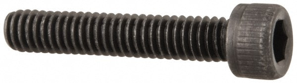 Value Collection 581152PR Hex Head Cap Screw: #4-48 x 5/8", Alloy Steel, Black Oxide Finish Image