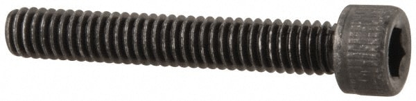 Value Collection 581154PR Hex Head Cap Screw: #4-48 x 3/4", Alloy Steel, Black Oxide Finish Image