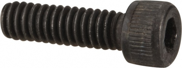 Value Collection 581169PR Hex Head Cap Screw: #5-40 x 7/16", Alloy Steel, Black Oxide Finish Image