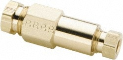 Parker 62HD-8-4 Compression Tube Union: Compression x Compression Image