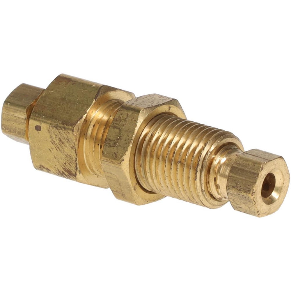 Compression Tube Bulkhead Union: Compression x Compression