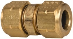 Parker 62VL-8 Compression Tube Union: Compression x Compression Image