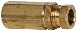 Compression Tube Connector: 1/4" Thread, Compression x FNPT