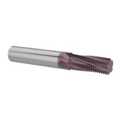 Carmex MT0625E1514UN Helical Flute Thread Mill: 7/8-14, Internal, 5 Flute, 5/8" Shank Dia, Solid Carbide 