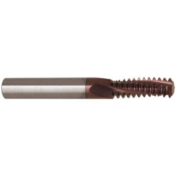 Carmex MT0312C0913UN Helical Flute Thread Mill: 1/2-13, Internal, 3 Flute, 5/16" Shank Dia, Solid Carbide 