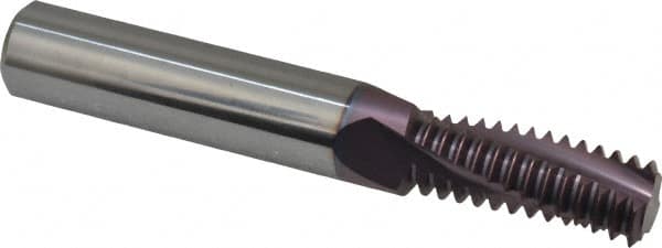 Carmex MT0625C159UN Helical Flute Thread Mill: 7/8-9, Internal, 3 Flute, 5/8" Shank Dia, Solid Carbide 