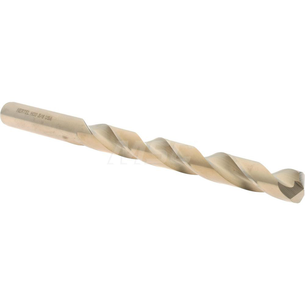 Jobber Length Drill Bit 0.3750" Dia, 135 ° Point, Cobalt Oxide