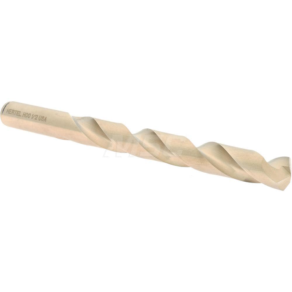 Hertel 4138475 Jobber Length Drill Bit: 0.5" Dia, 135 °, Cobalt Image