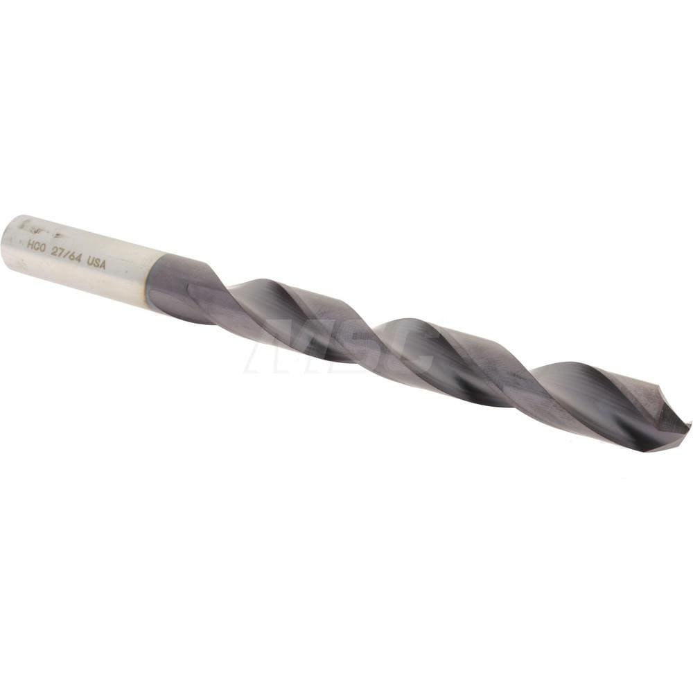 Hertel 4139788 Jobber Length Drill Bit: 0.42" Dia, 135 °, Cobalt Image